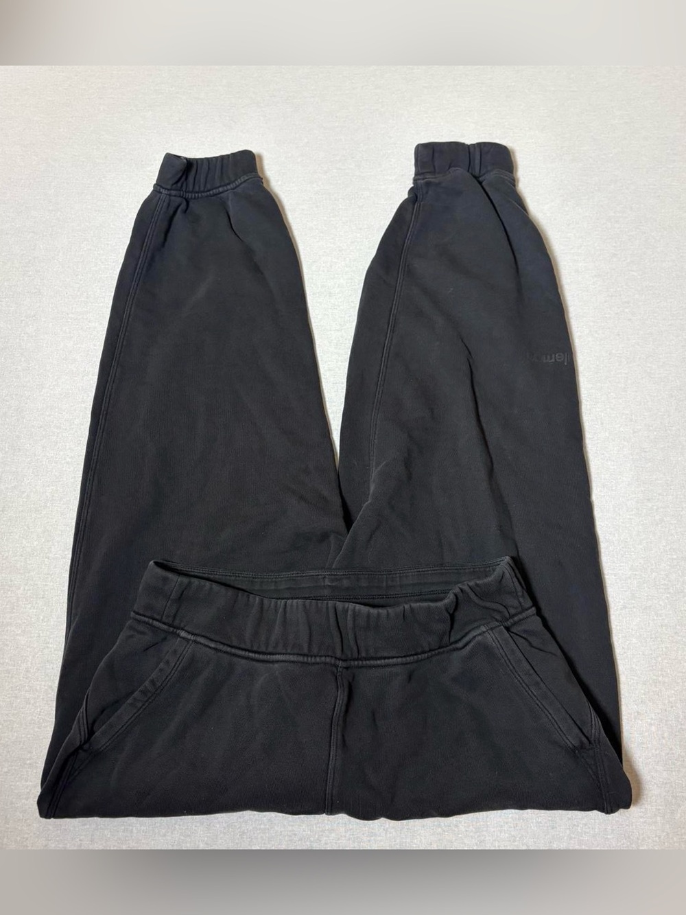 Lululemon Relaxed High-Rise Joggers sweatpants Black size 6 W5DP9S